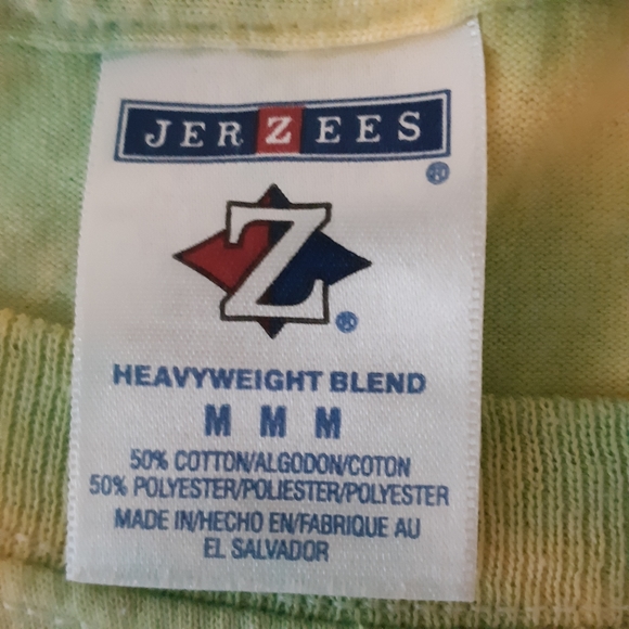 Vintage Tie Dye T-shirt 50/50 Jerzees Tag - Picture 3 of 4